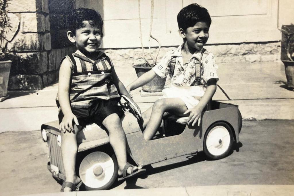 Baby Anand Shrivastav and Milind Shrivastav